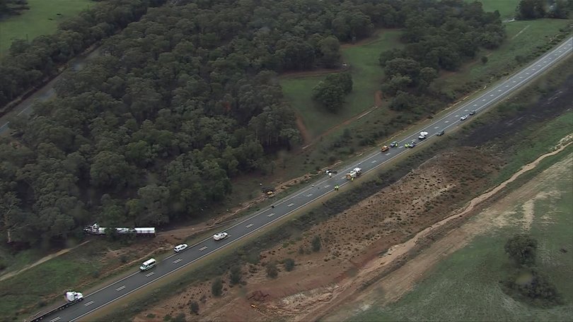 Highway Closed After Fatal Crash Between Road Train, Truck and a Car
