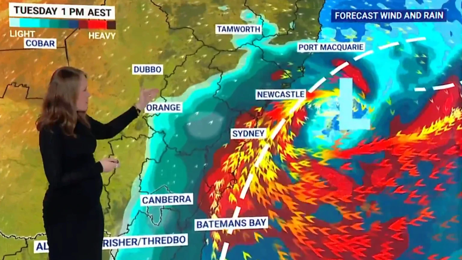 ‘Stay Indoors’ Bomb Cyclone Batters East Coast