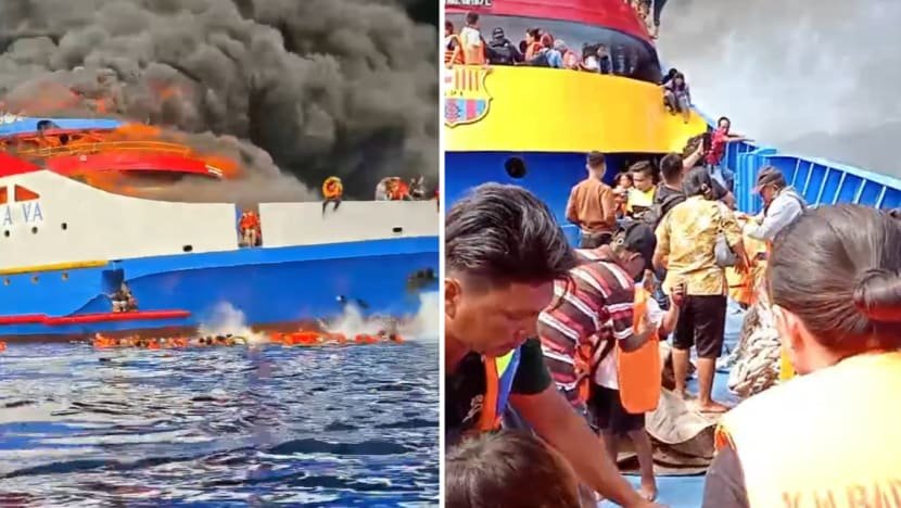 Five Dead as Fire Engulfs Ferry in Indonesia