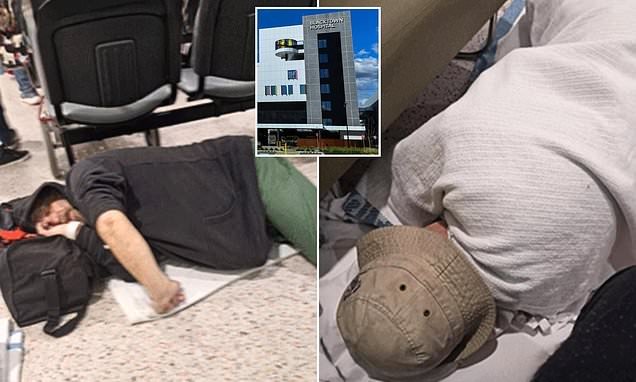 Aussies Distressed Over Shock Photo of Elderly Man at Sydney Hospital