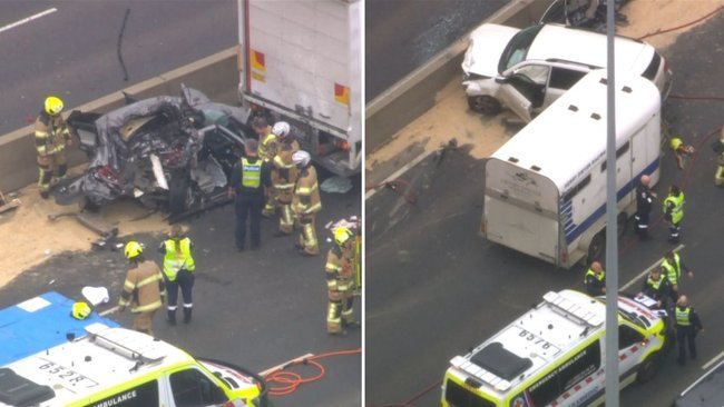 Three Car Crash Including Horse Float, Two Rushed To Hospital image 2