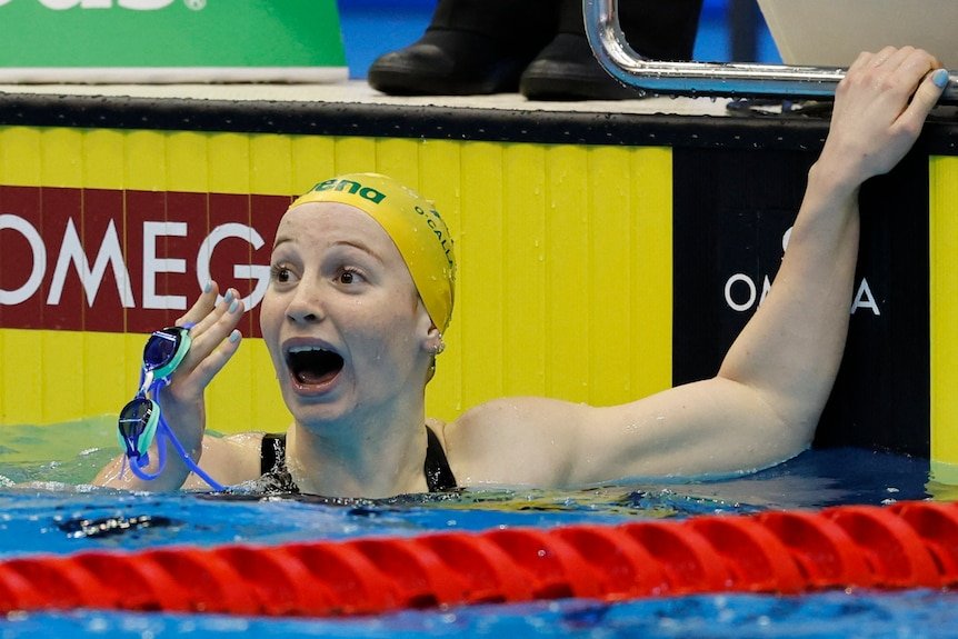 O'Callaghan equals Aussie swimming legend with gold at world champs second image