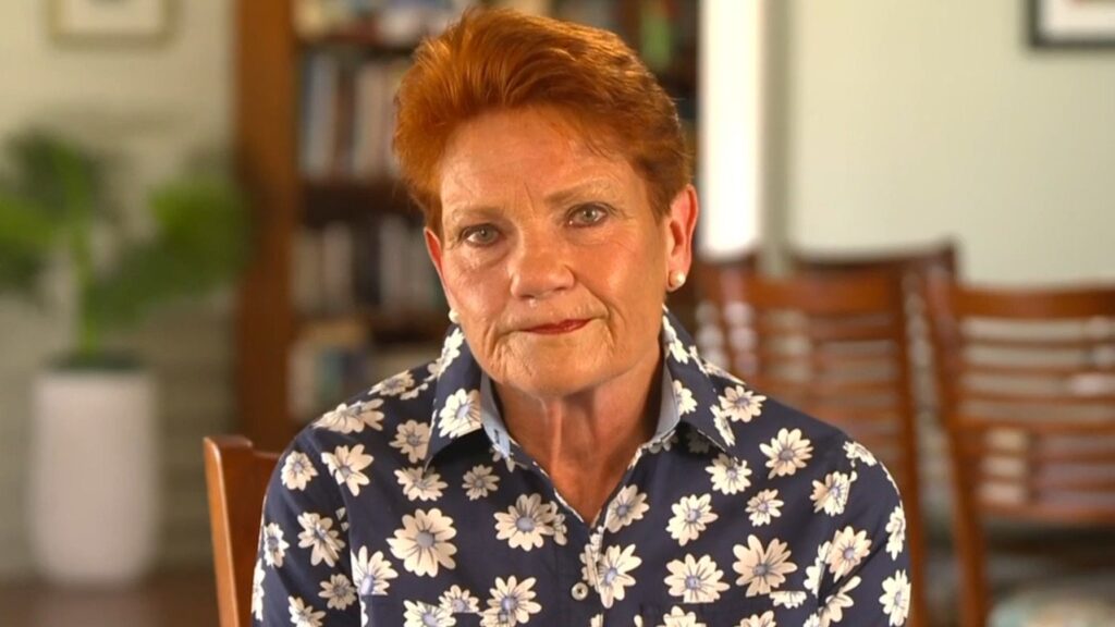 Pauline Hanson Harsh Message To Other Politicians