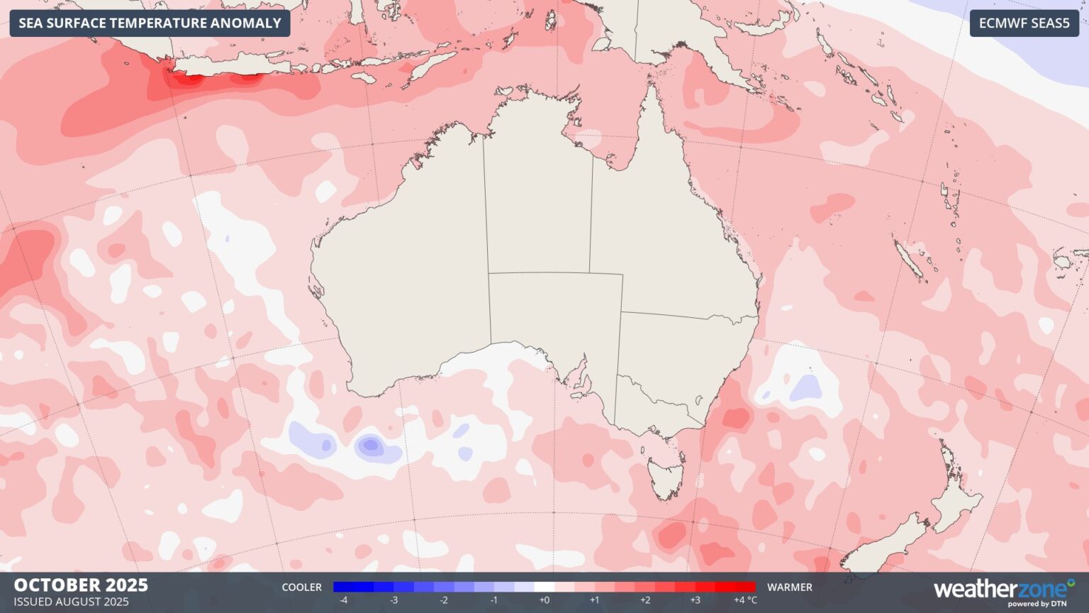 Australia to Experience Warm Wet Spring Weather