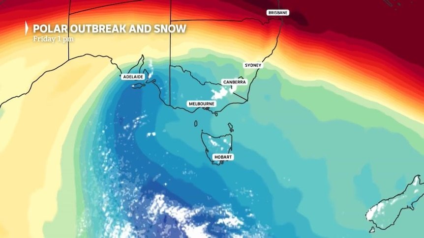 Bitterly Cold Outbreak Coming For Parts Of Australia’s South For The Weekend second image