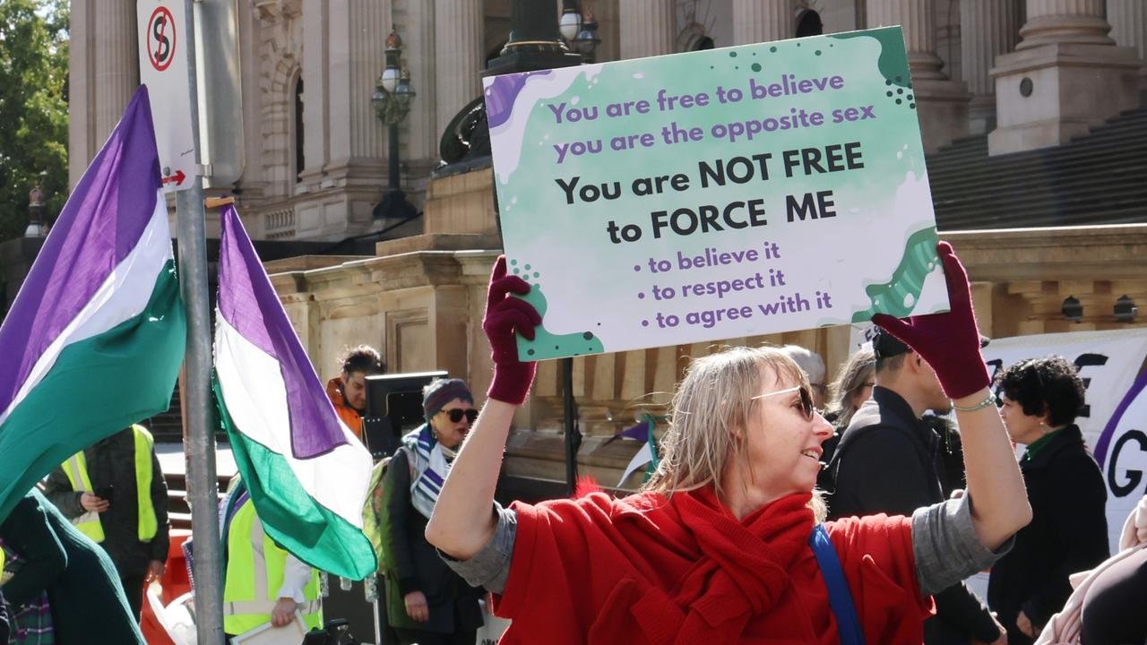 Four Arrested As Pro-trans Protesters Clash With Police second image