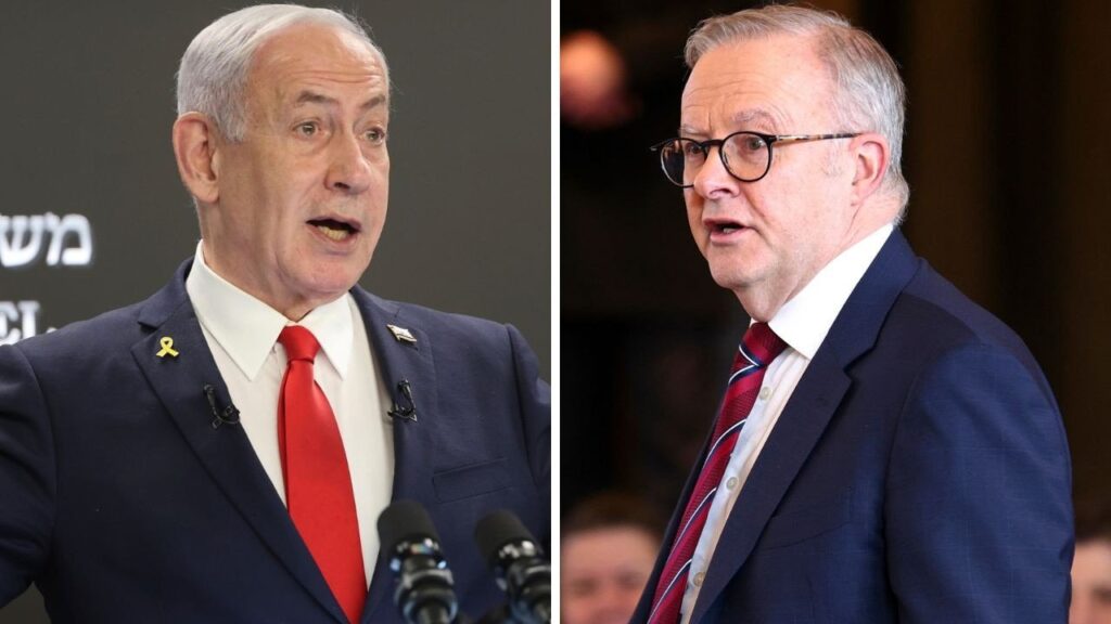 Israels PM Attacks Australian Decision Of Palestine State Recognition