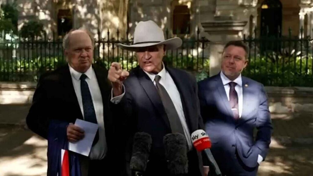 Bob Katter Threatens Journalist Calling Him Racist