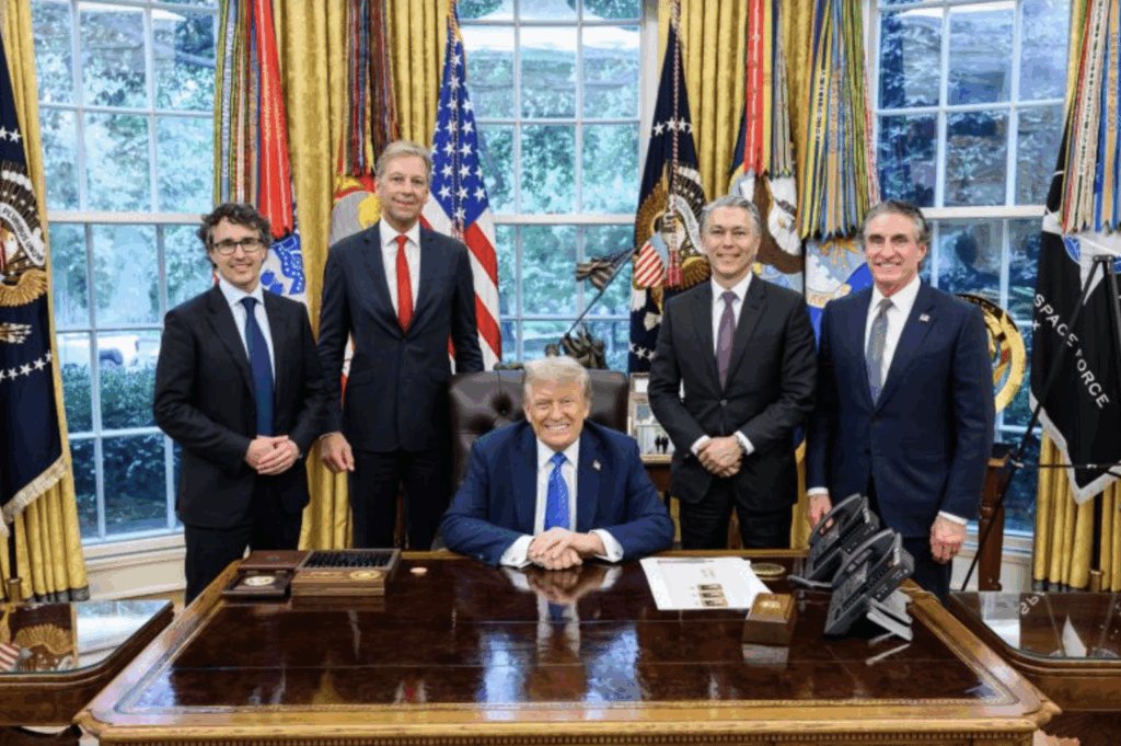 Trump Meets Two Aussie Mining Giants To Discuss Mining Imports And Exports