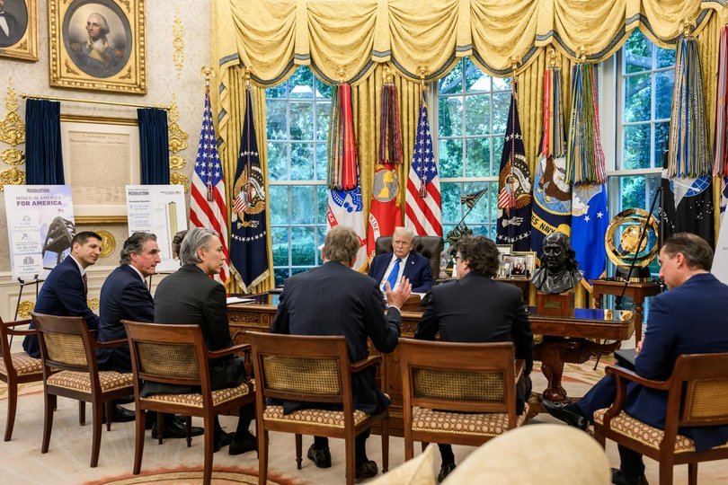 Trump Meets Two Aussie Mining Giant To Discuss Mining Imports And Exports second image