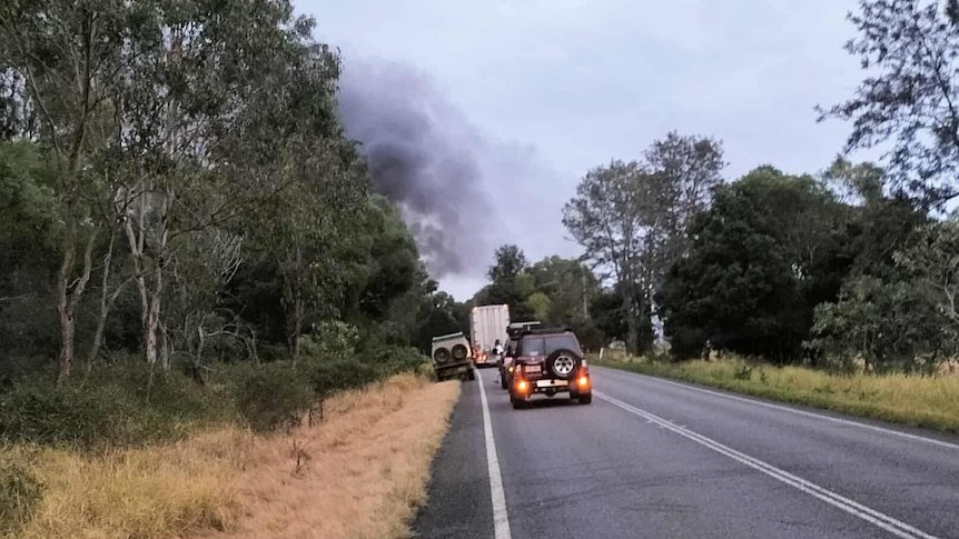 Two Dead After Horror Two Truck Crash second image