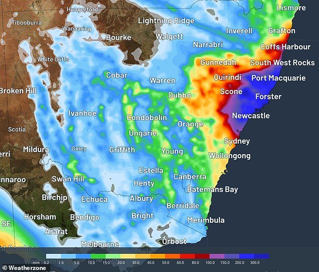 Schools Closed As Wild Weather Smashes NSW