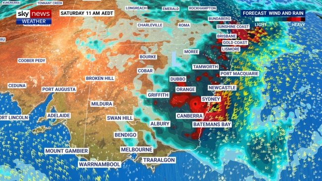 Major Weather Warning Issued For Aussies For The Upcoming Weekend