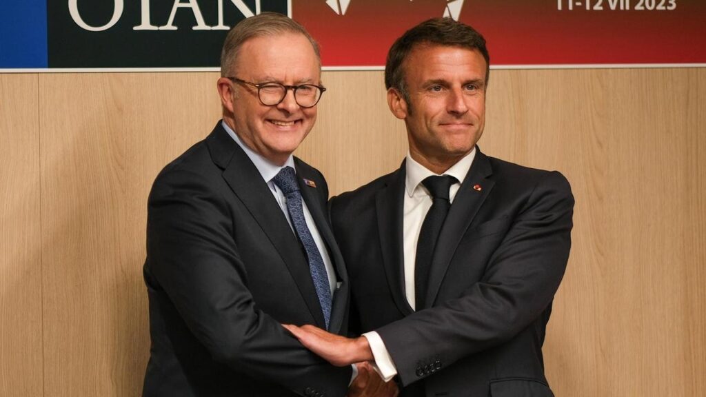 Albanese and Macron ‘Working Together’ For Two State Move