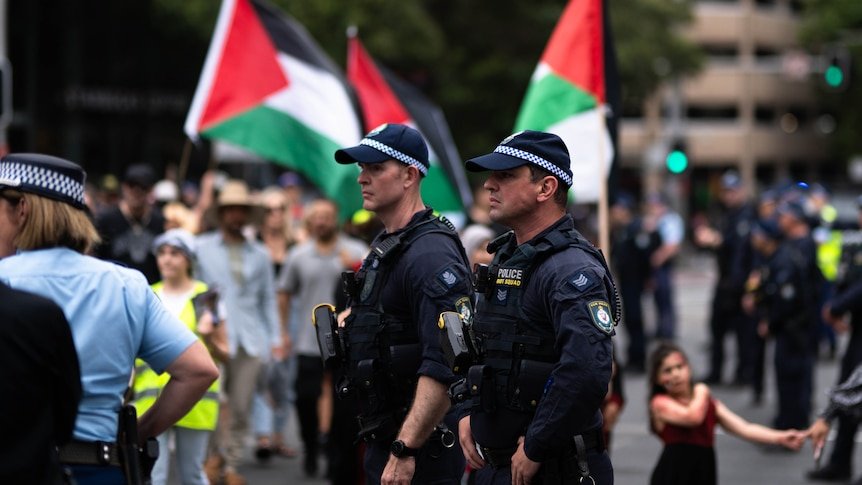 Major Traffic Chaos In Sydney As Protesters March second image