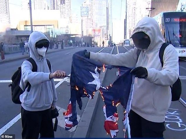 Calls For Making Burning Australian Flag Illegal second image