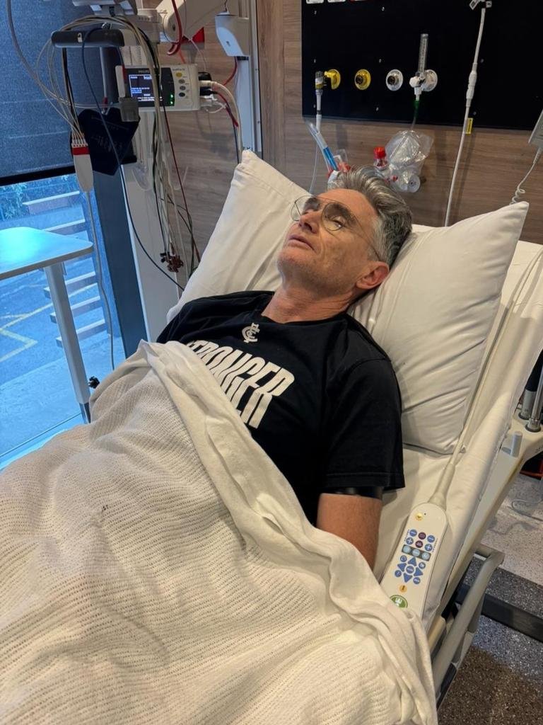 Hughesy Sends Message After Being Send To Hsospital During Game second image