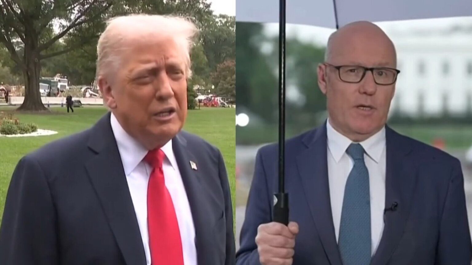 Trump Doubles Down Against ABC News After Press Conference Clash