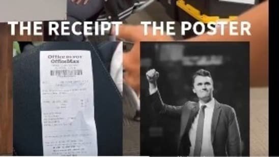 Woman Fired For Refusing To Print Charlie Kirk Poster second image