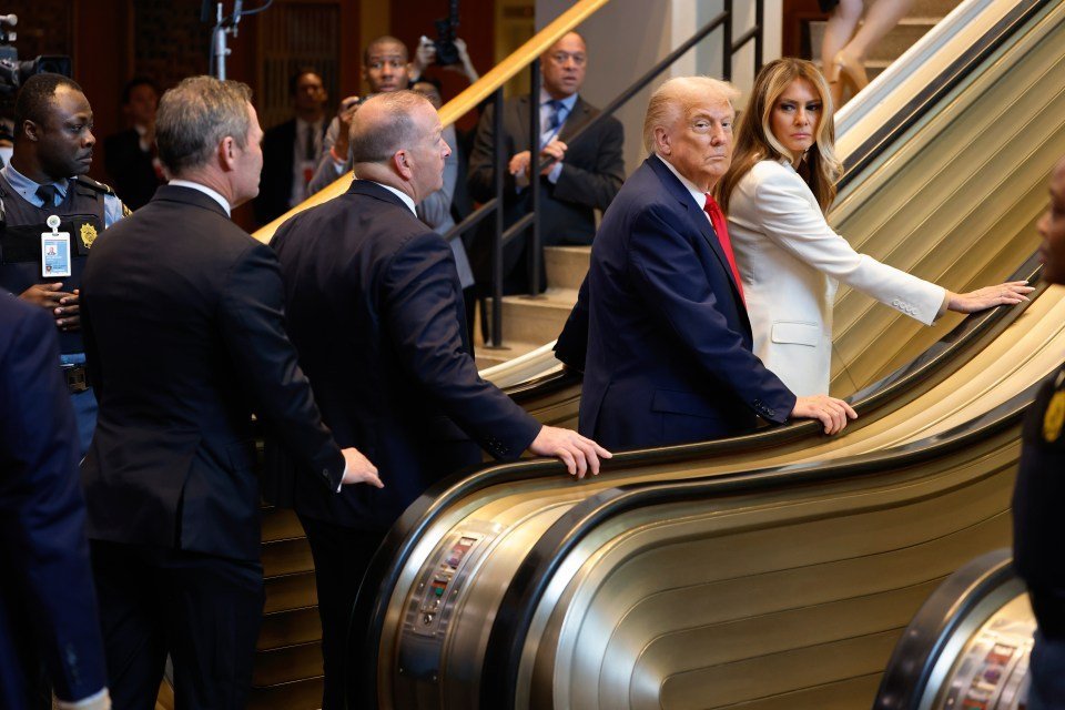 Un Blames Trump's Film Crew For That Insane Escalator Meltdown second image