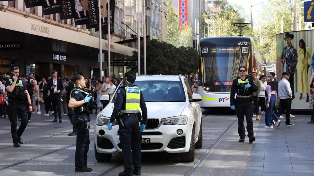 Teens Arrested After Stolen BMW Chase Through Melbourne CBD