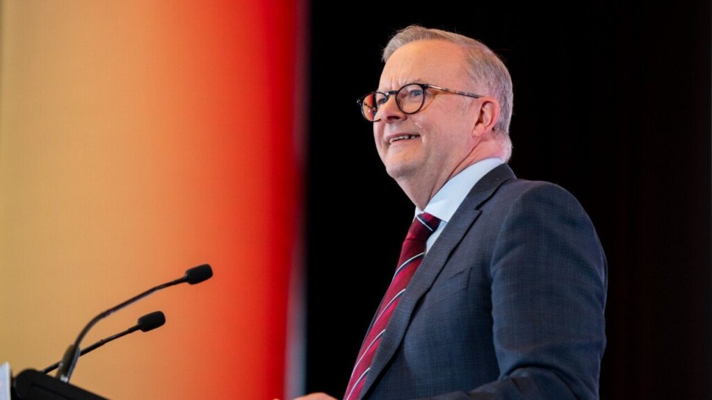 Albo Rallies Behind UK Labour Leader And Vows To Defend Democracy