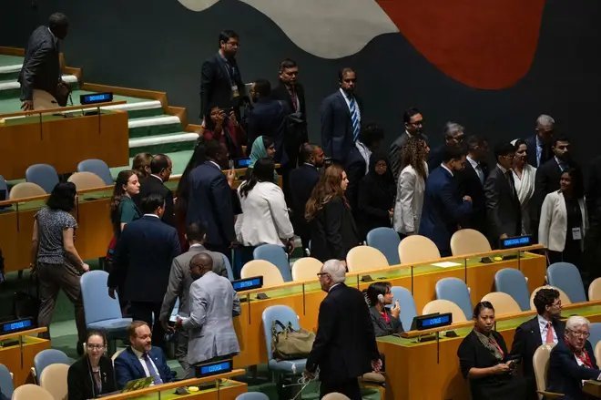 Netanyahu Blasts World Leaders As Cowards Over Gaza Crisis In Fiery UN Speech second image