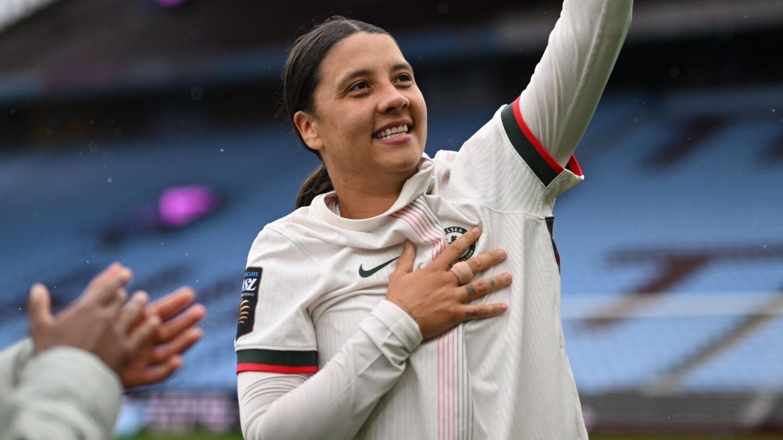 Sam Kerr In Tears As Aussie Superstar Celebrates Major Milestone