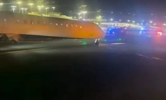 Two Planes Collide On Tarmac At Laguardia Airport In New York City second image