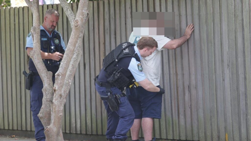 CHAOS ERUPTS Outside PM’s Sydney Home