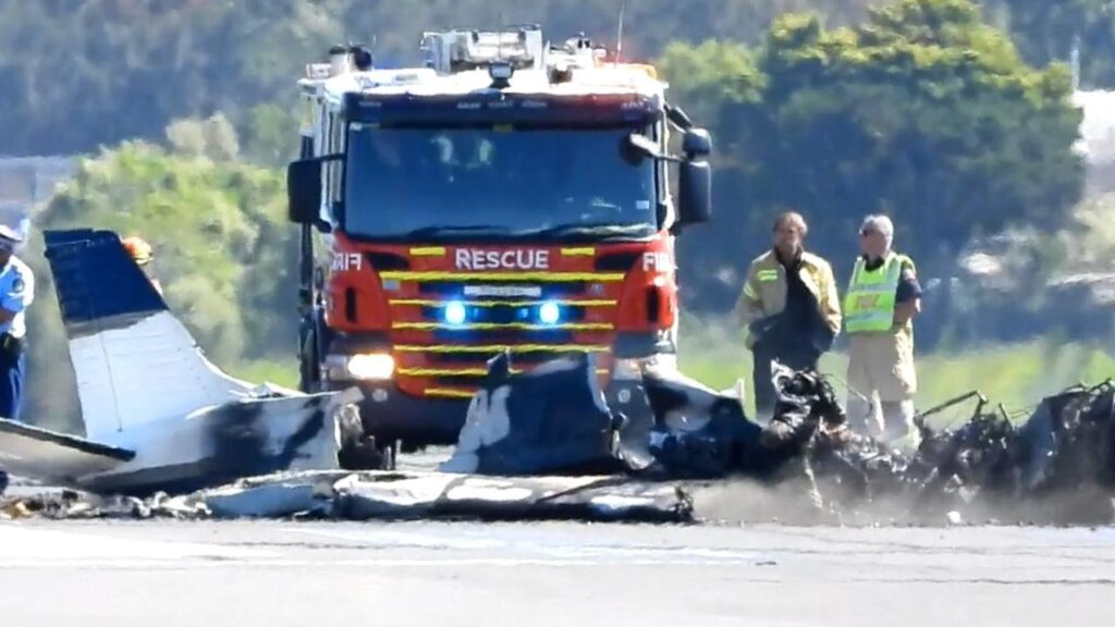 Three Killed in Inferno as Plane Erupts in Flames at Regional Airport