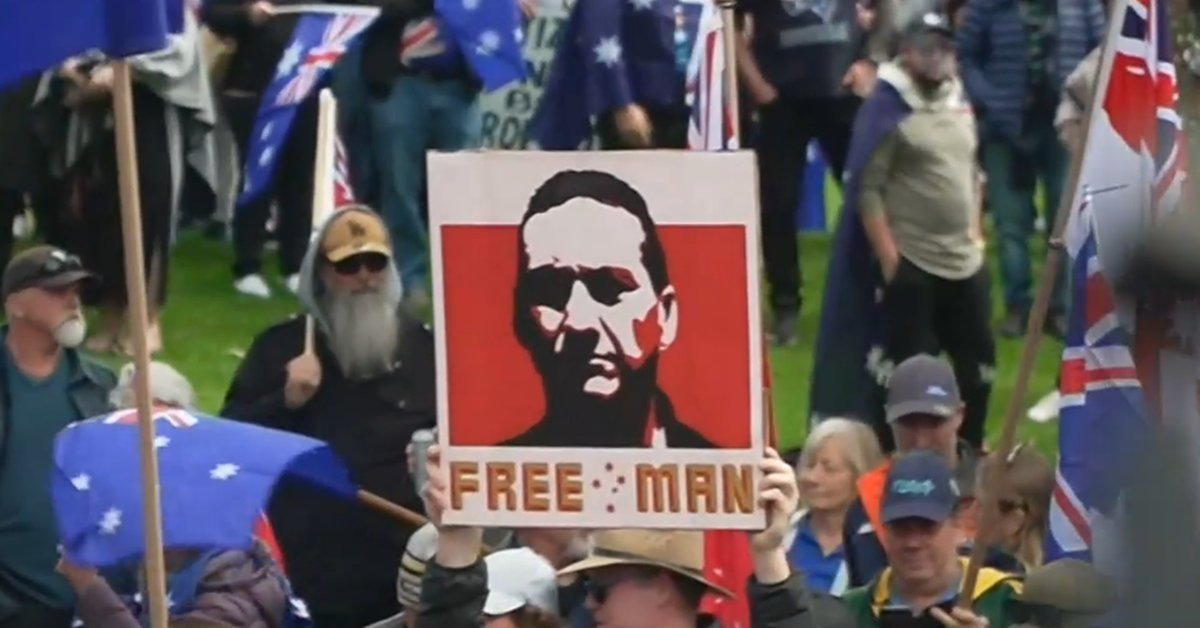 Dezi Freeman Placard Man Let Off with Slap on Wrist in Outrageous Ruling second image