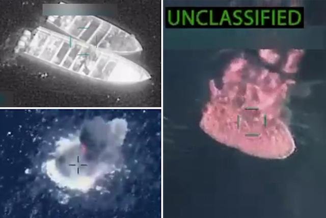 US Navy Bombs “Drug Boats”, 14 Killed