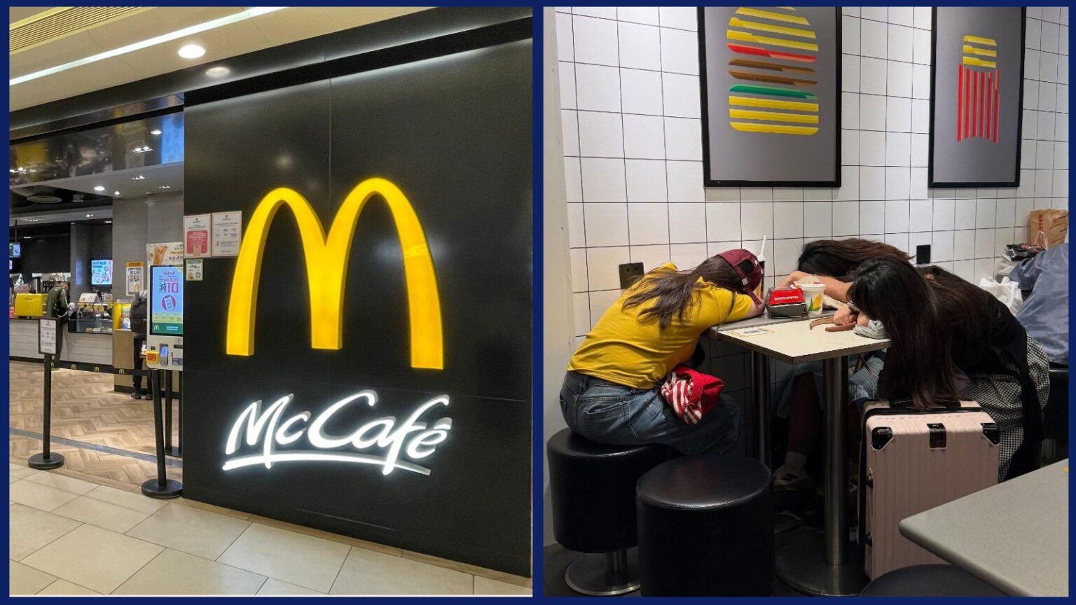 Chinese Tourists Travel Cheap, Sleep in McDonald’s, Locals Furious