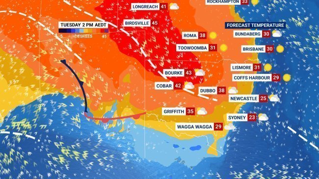 FURY AS NSW Hits 16 Degrees Above Average, Catastrophic Fires Loom second image