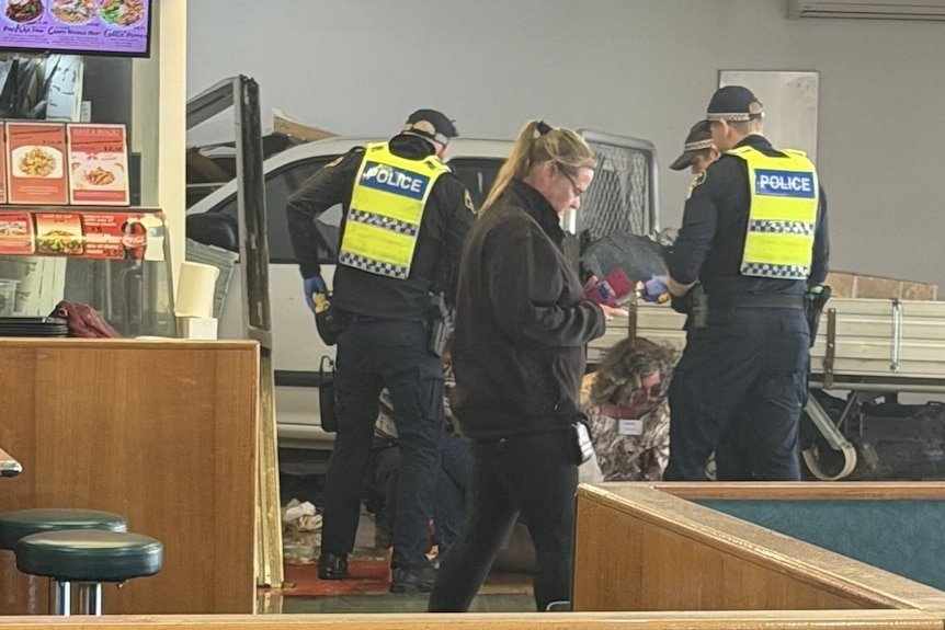 Car Ploughs into Food Court, Woman Fighting for Life