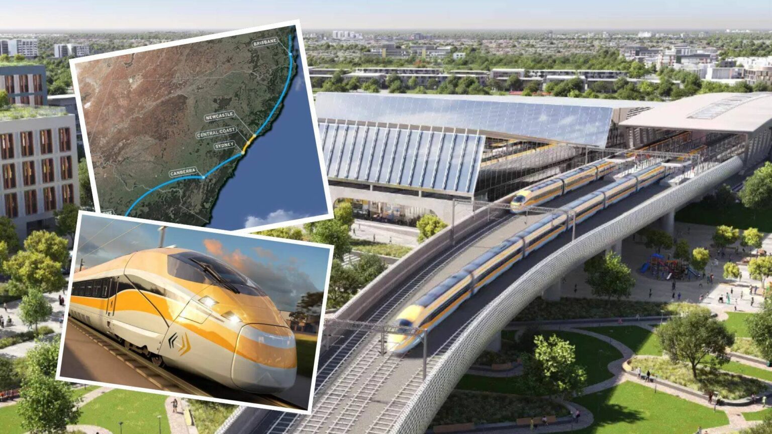 Sydney-Newcastle High-Speed Rail Gets Green Light