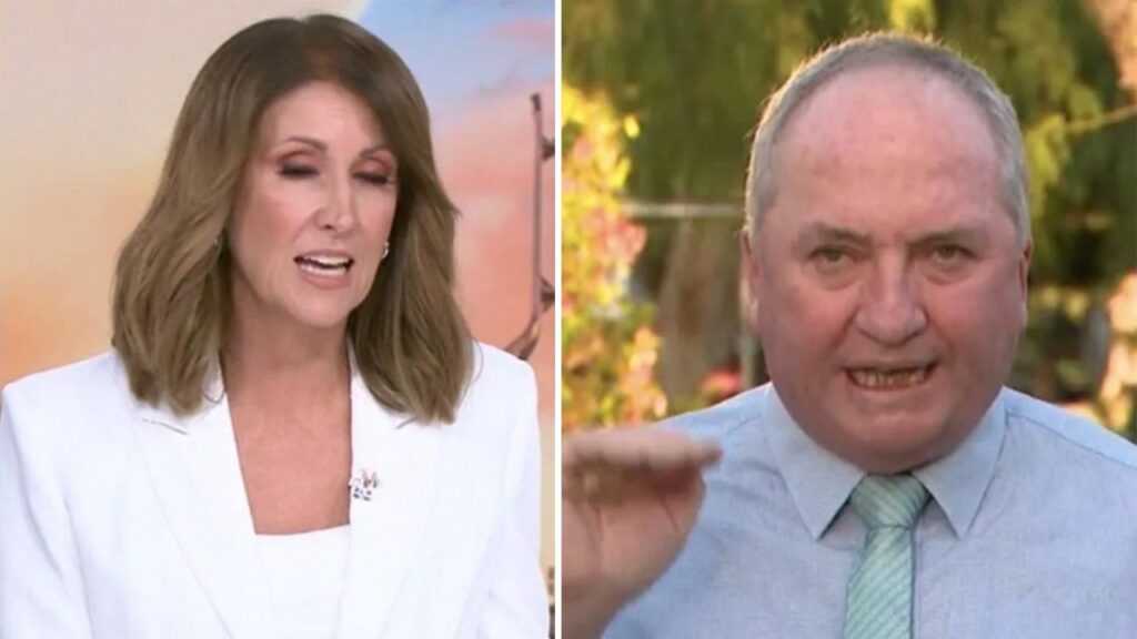 Nat Barr Asks Barnaby Joyce Question He Couldn’t Answer