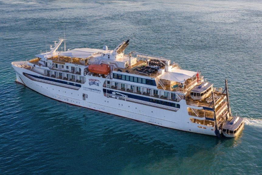 CRUISE SHIP HELL Passengers Stranded on Reef Off Papua New Guinea Coast - Second Image