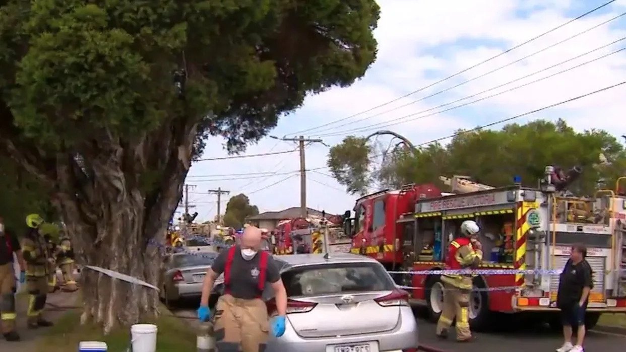 Toddler Dies in Melbourne House Inferno - Second Image