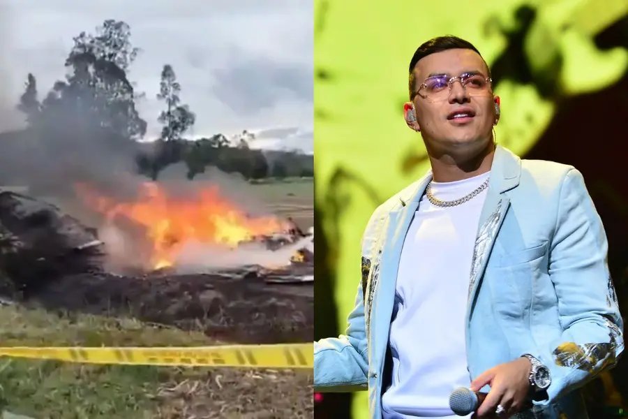 Colombian Pop Star Yeison Jiménez Dies in Fiery Plane Crash - Second Image