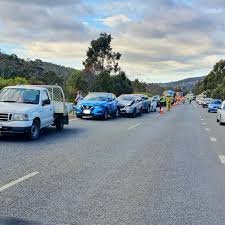 Truck Smashes into Bus on Hobart's Southern Outlet, 17 Injured - Second Image