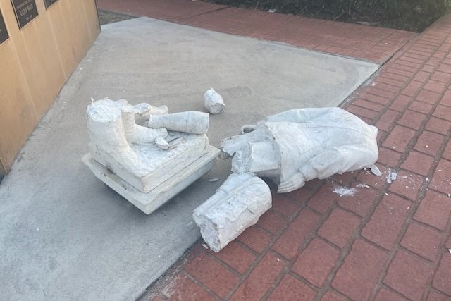 Vandals Wreck 100-Year-Old War Memorial Statue in Brazen Walgett Attack - Second Image