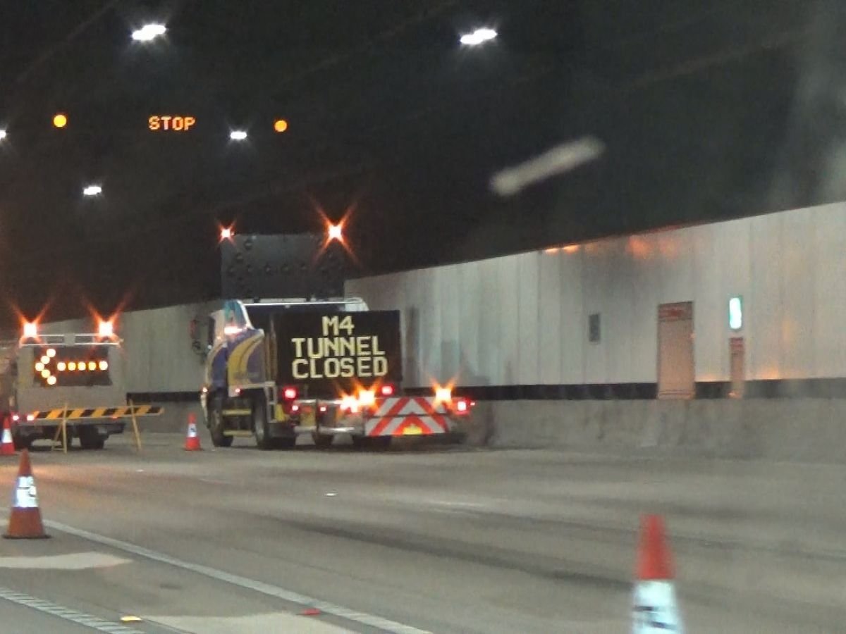 Truck Crash Chaos Road Rage Wrecks Sydney Motorway and Tunnel! - Second Image