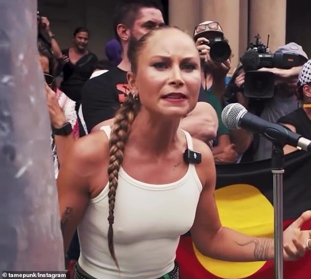 GRACE TAME AXED FROM SCHOOL PROGRAM OVER PRO-PALESTINE RALLY FURY - Second Image