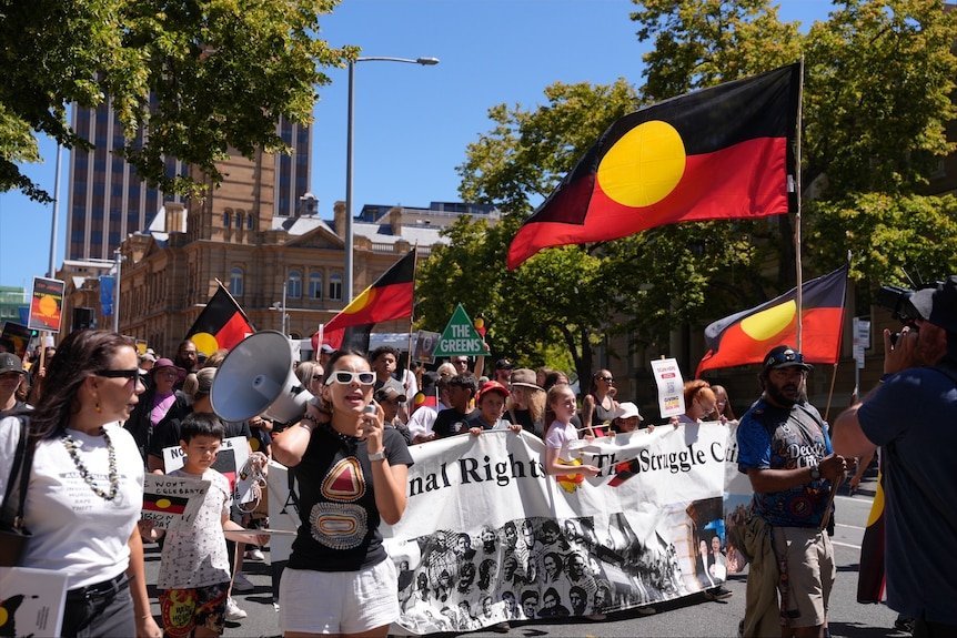 BOMB TERROR ROCKS Invasion Day Rally in Perth, 31-Year-Old Charged - Second Image