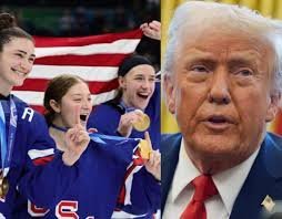 Trump's Sexist Olympic Joke Sparks Fury as Hockey Team Laughs Along - Second Image