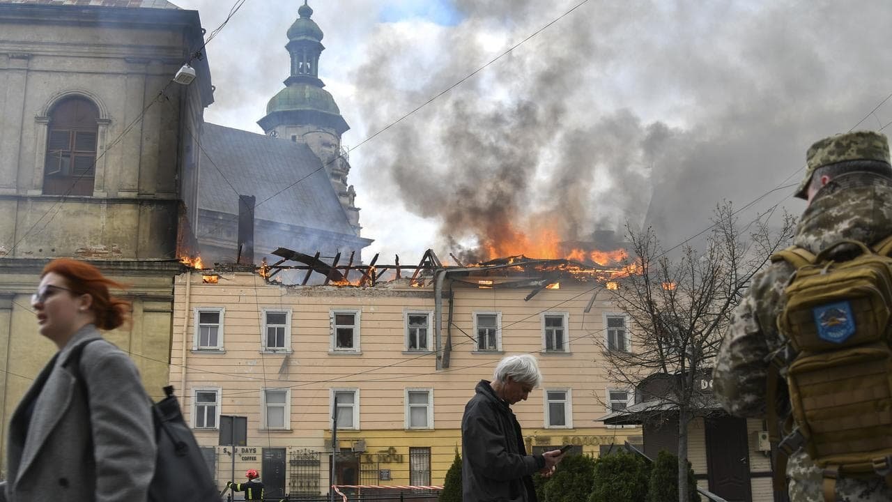 Russia Under Siege as Ukraine Unleashes Record 389 Drones in Fearsome Attack - Second Image