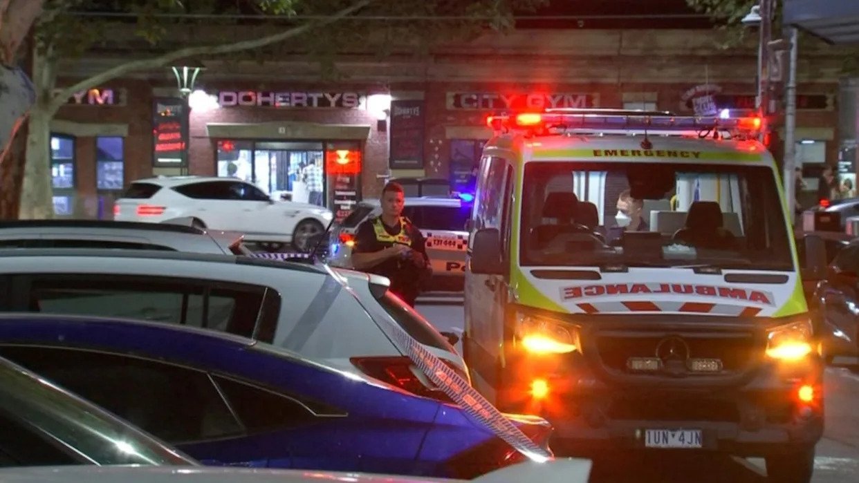 MACHETE MAYHEM Melbourne CBD Erupts into Chaos as Man Is Left Fighting for Life - Second Image
