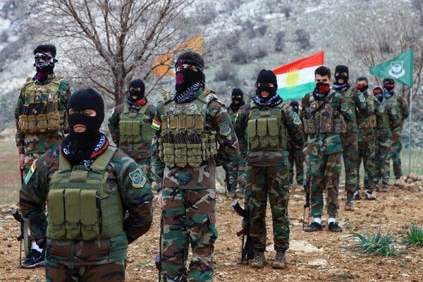 KURDISH FIGHTERS ON BRINK OF ALL-OUT WAR WITH IRAN - Second Image